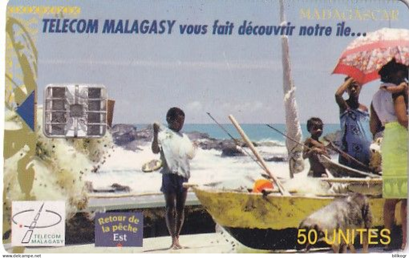 MADAGASCAR - Returning After Fishing, 03/99, Used - Madagascar