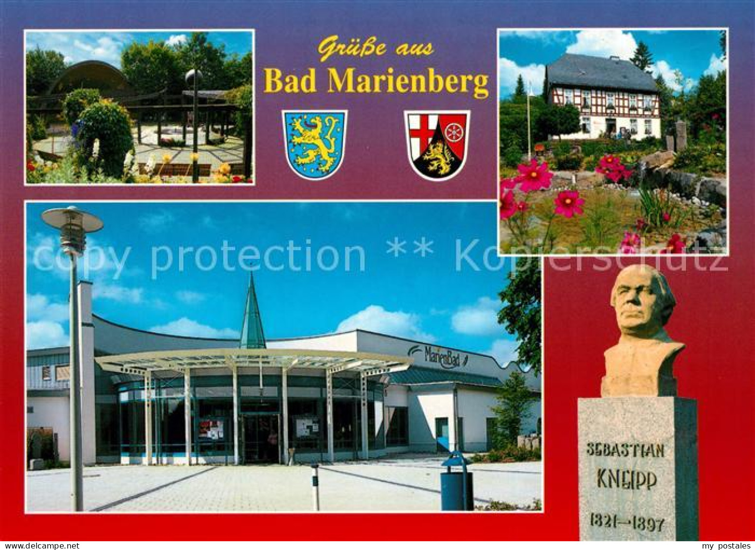 73158514 Bad Marienberg Bueste Sebastian Kneipp Bad Marienberg - Bad Marienberg