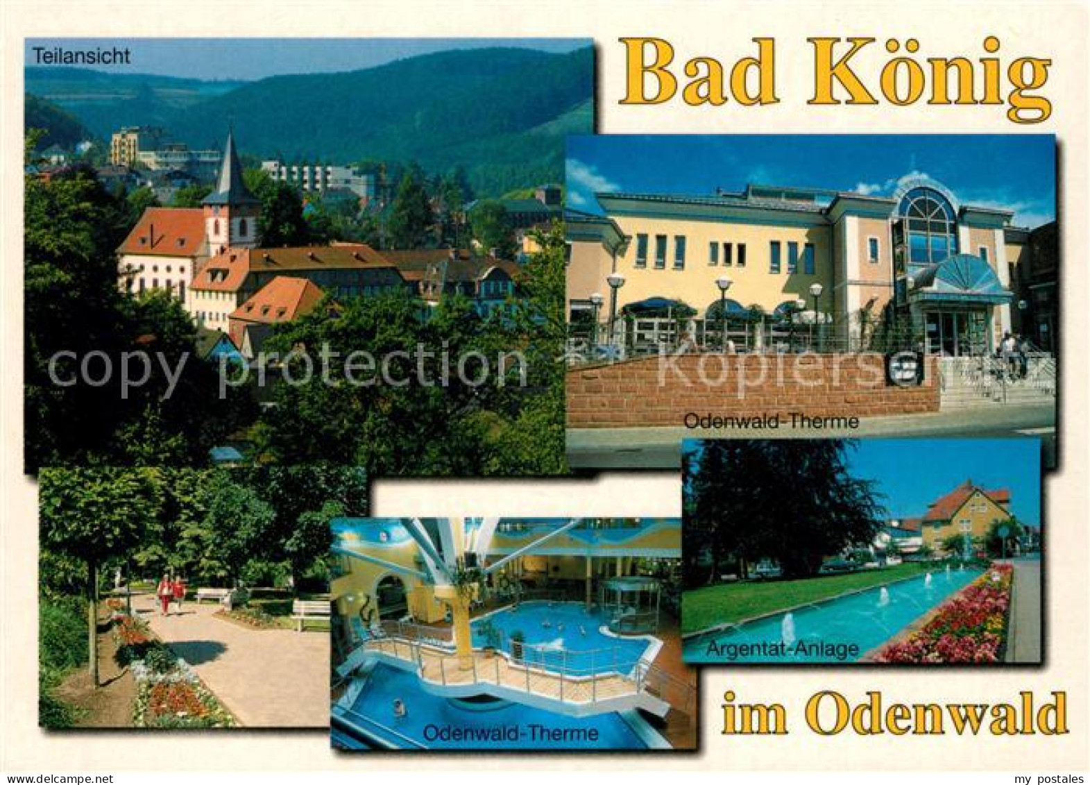 73158504 Bad Koenig Odenwald Therme Argentat-Anlage  Bad Koenig Odenwald - Bad Koenig