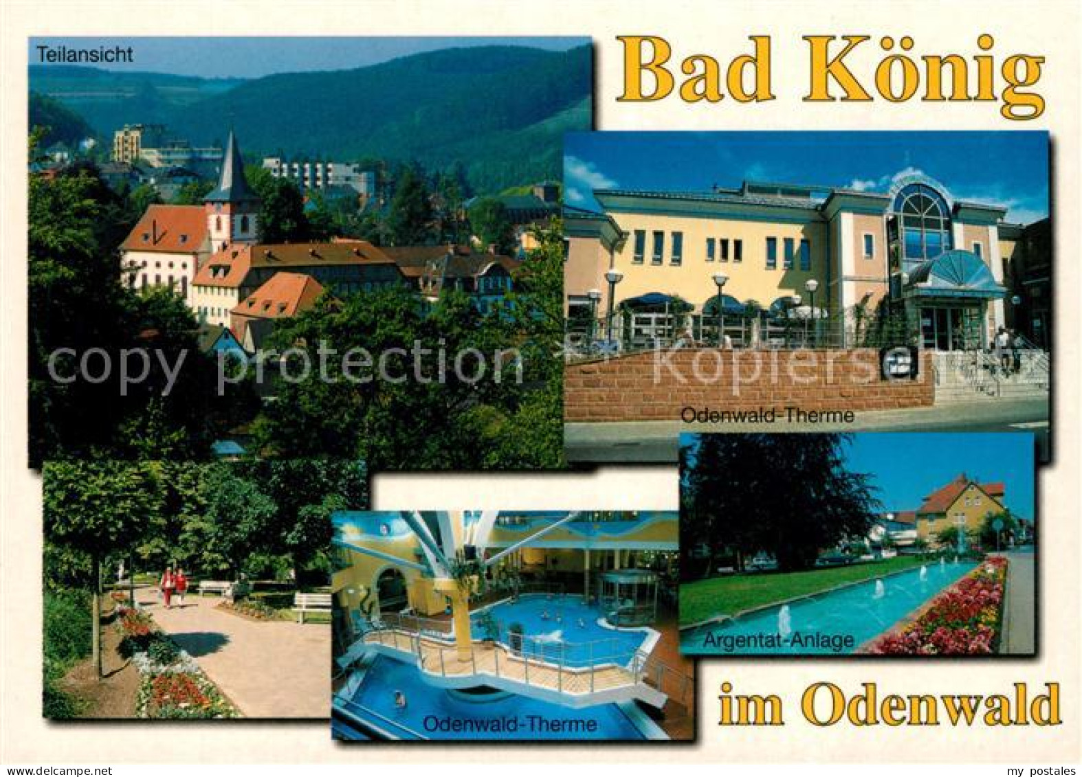 73158503 Bad Koenig Odenwald Therme Argentat-Anlage  Bad Koenig Odenwald - Bad Koenig