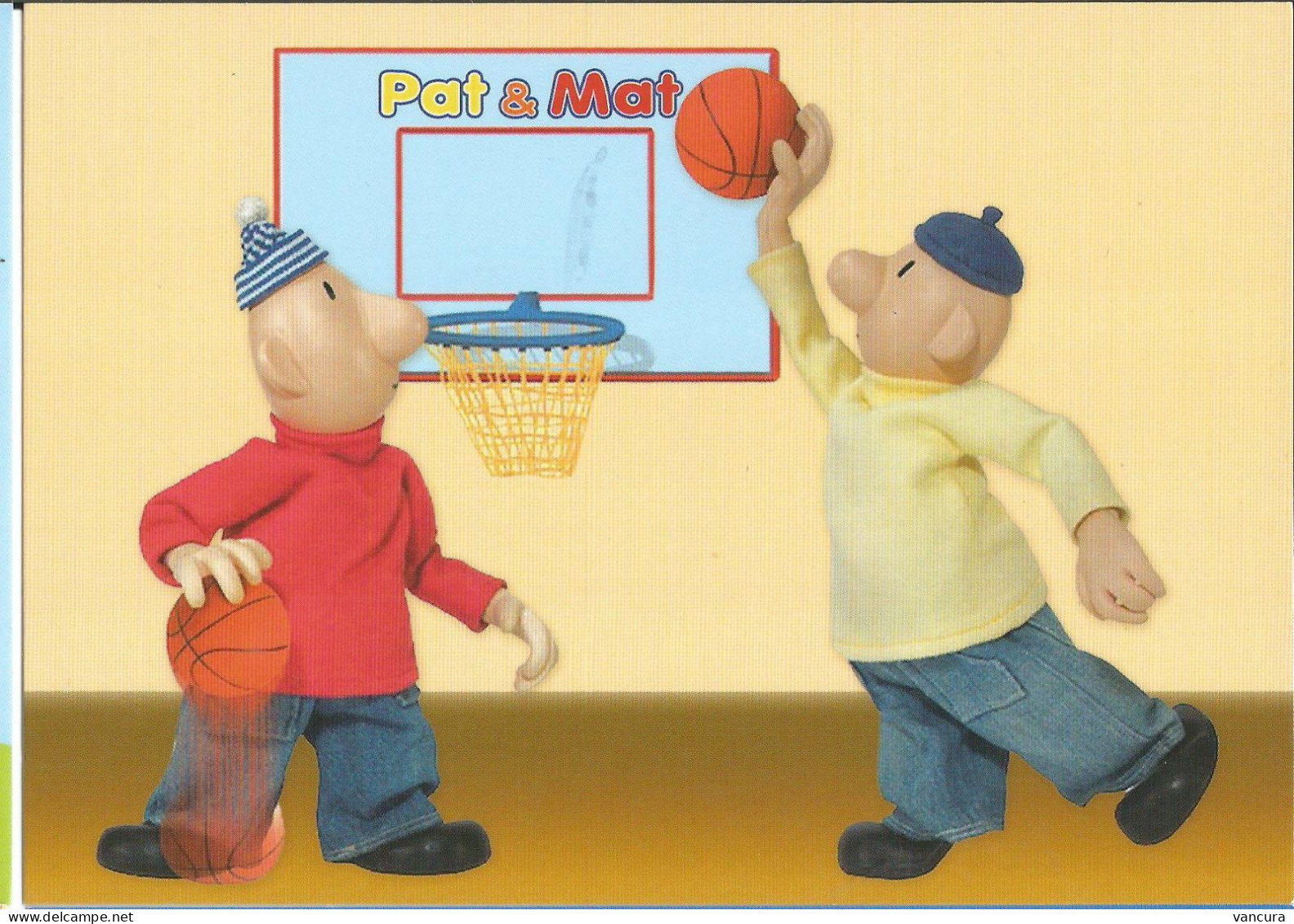 Card Czech Republic Pat And Mat Basketball 2023 - Basketball