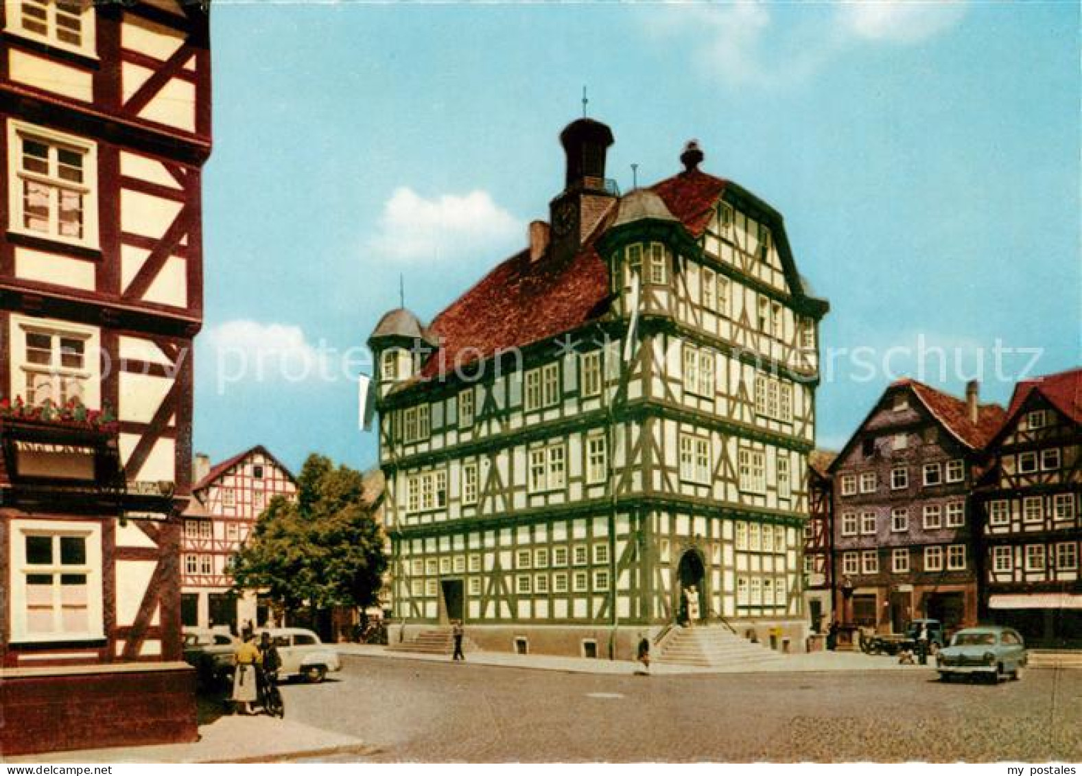 73158428 Melsungen Fulda Marktplatz Mit Rathaus Melsungen Fulda - Melsungen