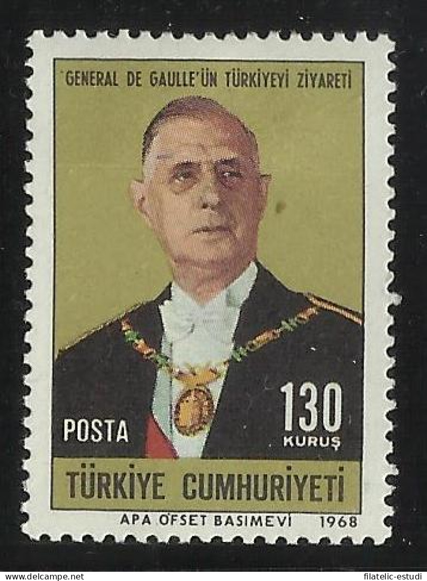 MI1 Turquia Turkey Nº 1880  1968  MNH - Otros & Sin Clasificación