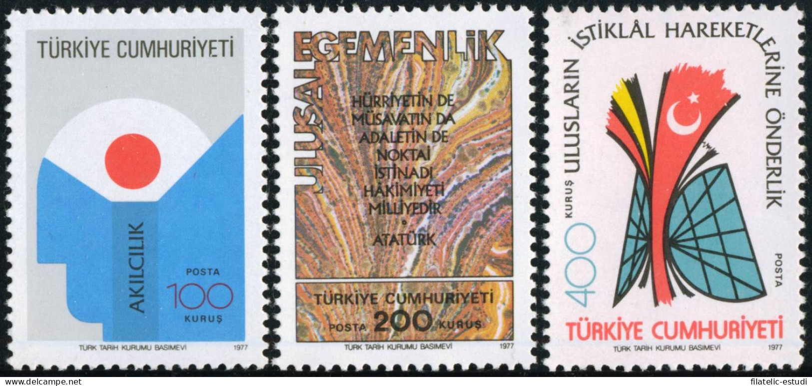 VAR3 Turquia Turkey Nº 2200/02  1977   MNH - Sonstige & Ohne Zuordnung