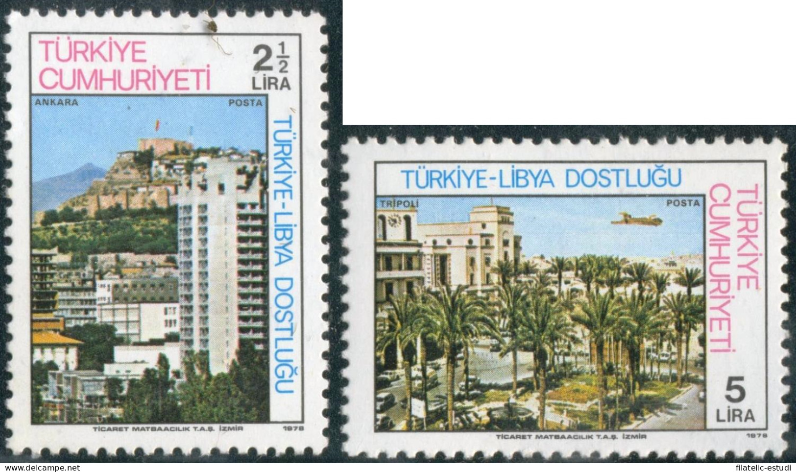 TRA2 Turquia Turkey Nº 2231/32  1978   MNH - Otros & Sin Clasificación