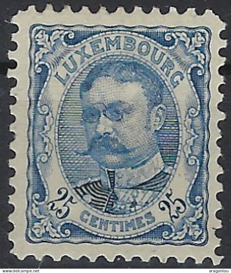 Luxembourg - Luxemburg - Timbre  1906   Guillaume IV   25C.   Certifié    MNH** - 1906 Guglielmo IV