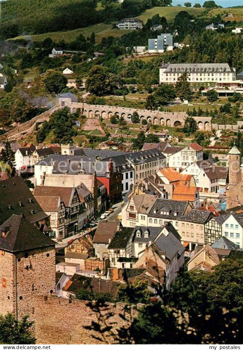 73158062 Bad Muenstereifel Marktstrasse Stadtmauer Kurhaus Haus Des Kurgastes Co - Bad Münstereifel