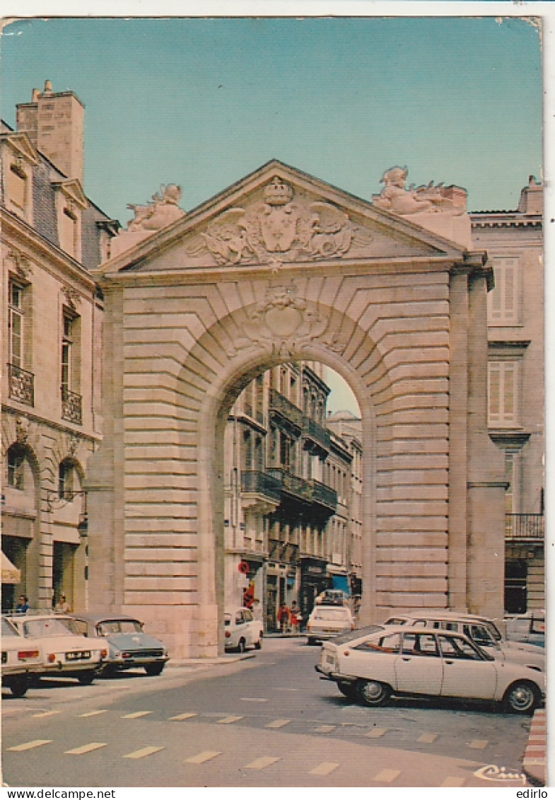 ***   Vigette Affranchissement Automatiqu 0.00 -- 1975 Marmande Sur Cp - BORDEAUX Vieilles Voitures Fiat Simca PLI - Briefe U. Dokumente