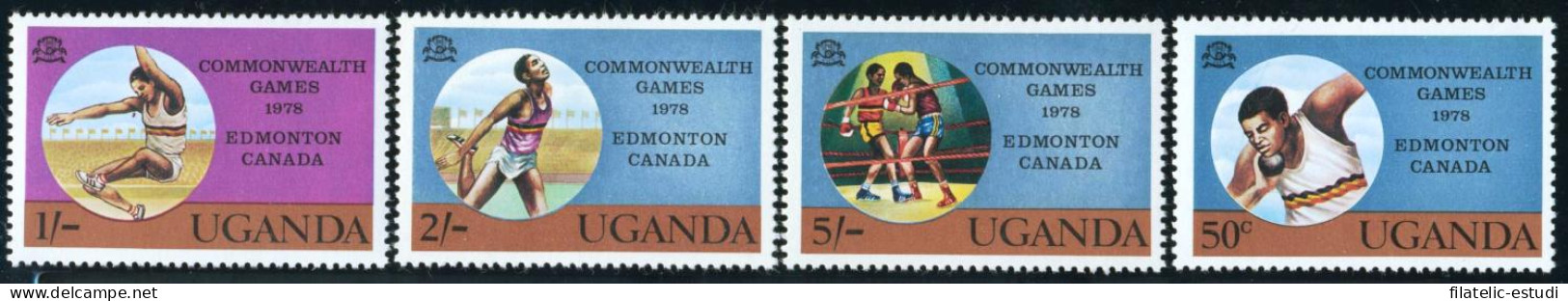 DEP5 Uganda 160/63 1978 MNH - Ouganda (1962-...)