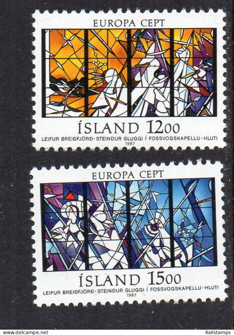 1987 IJsland Mi N°665/666 : ** MNH, Postfris, Postfrisch , Neuf Sans Charniere - 1987