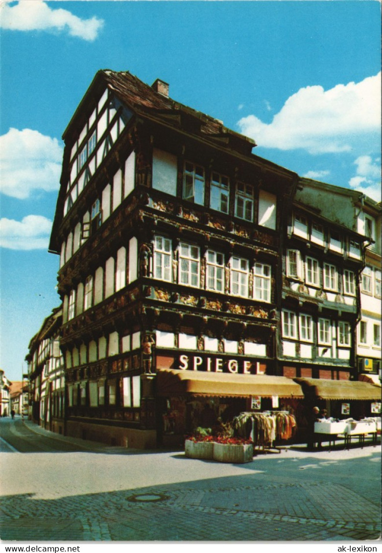 Ansichtskarte Einbeck Altes Patrizierhaus, Geschäft Spiegel 1975 - Einbeck