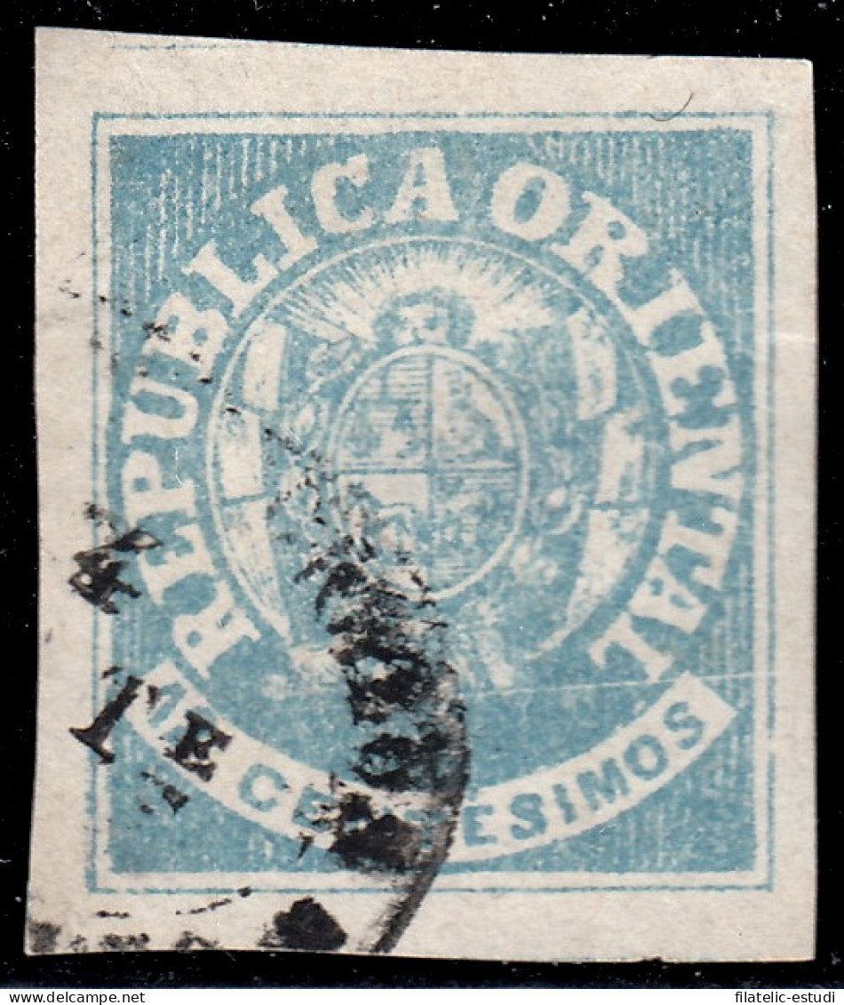 Uruguay 22 1864 Escudo Shield Usado - Uruguay