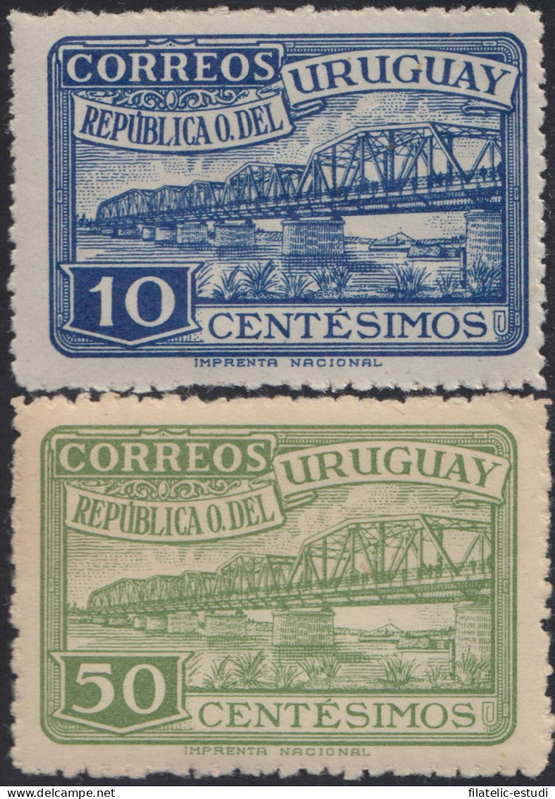 Uruguay 591/92 1948 Amistad Brasil- Uruguay MNH - Uruguay