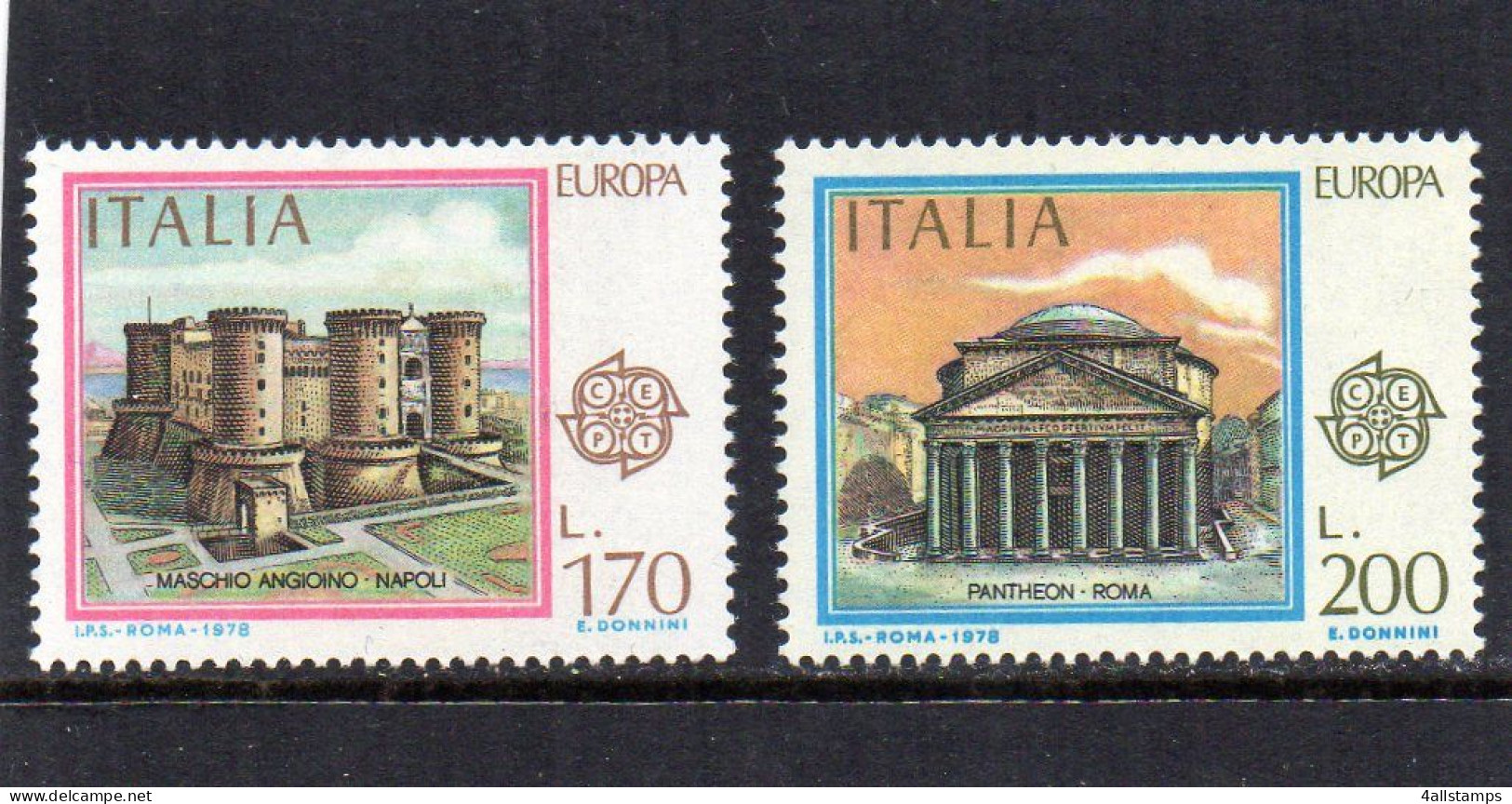 1978 Italië Mi N° 1607/1608 : ** MNH, Postfris, Postfrisch , Neuf Sans Charniere - 1978