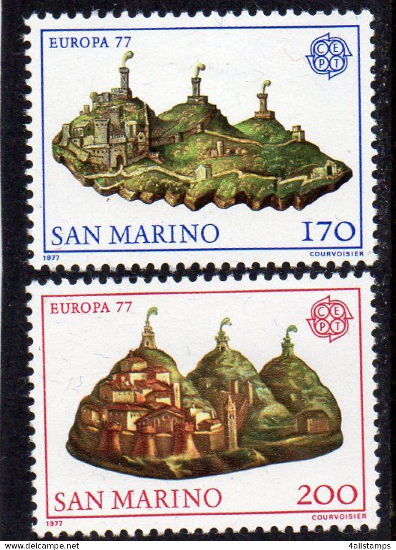 1977 San Marino Mi N° 1131/1132 : ** MNH, Postfris, Postfrisch , Neuf Sans Charniere - 1977