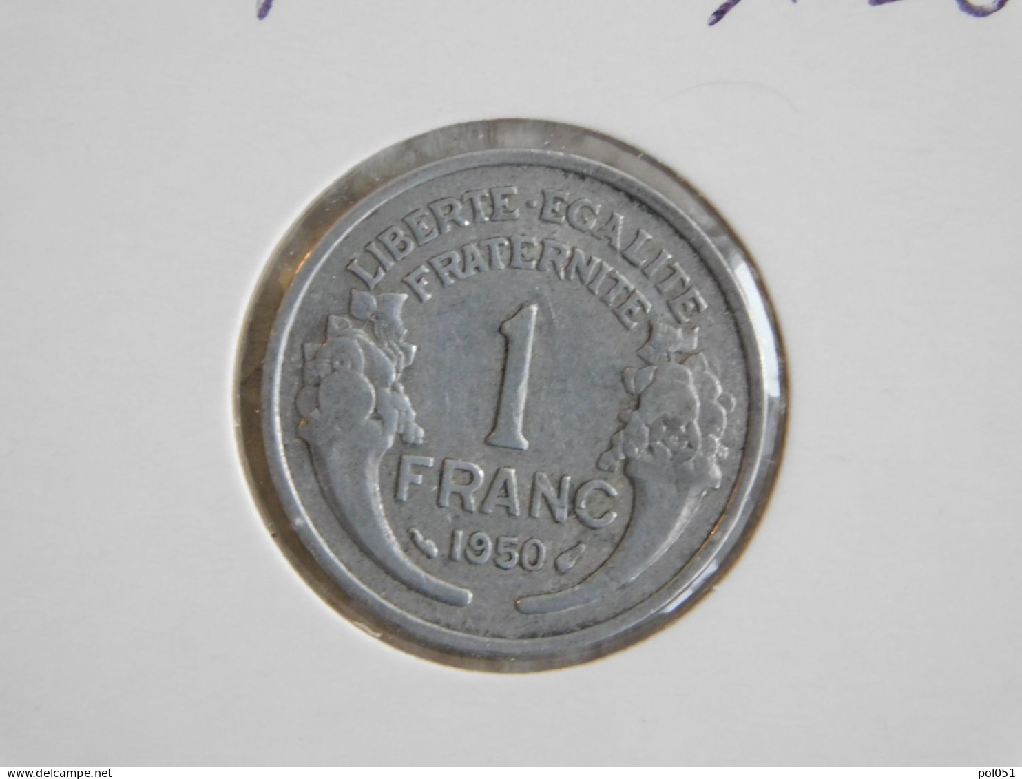 France 1 Franc 1950 MORLON, LÉGÈRE (693) - 1 Franc