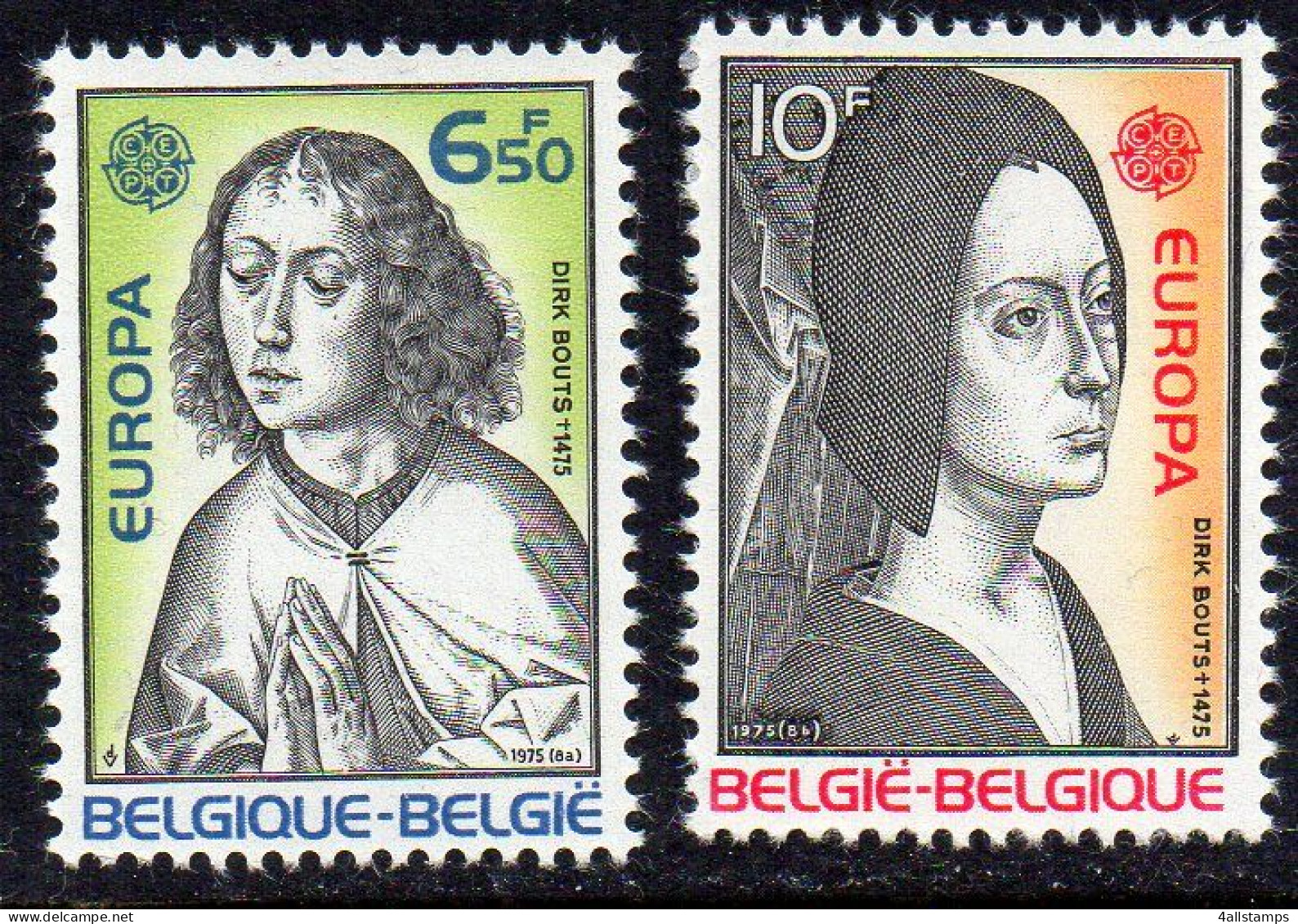 1975 België Mi N° 1818/1819 : ** MNH, Postfris, Postfrisch , Neuf Sans Charniere - 1975
