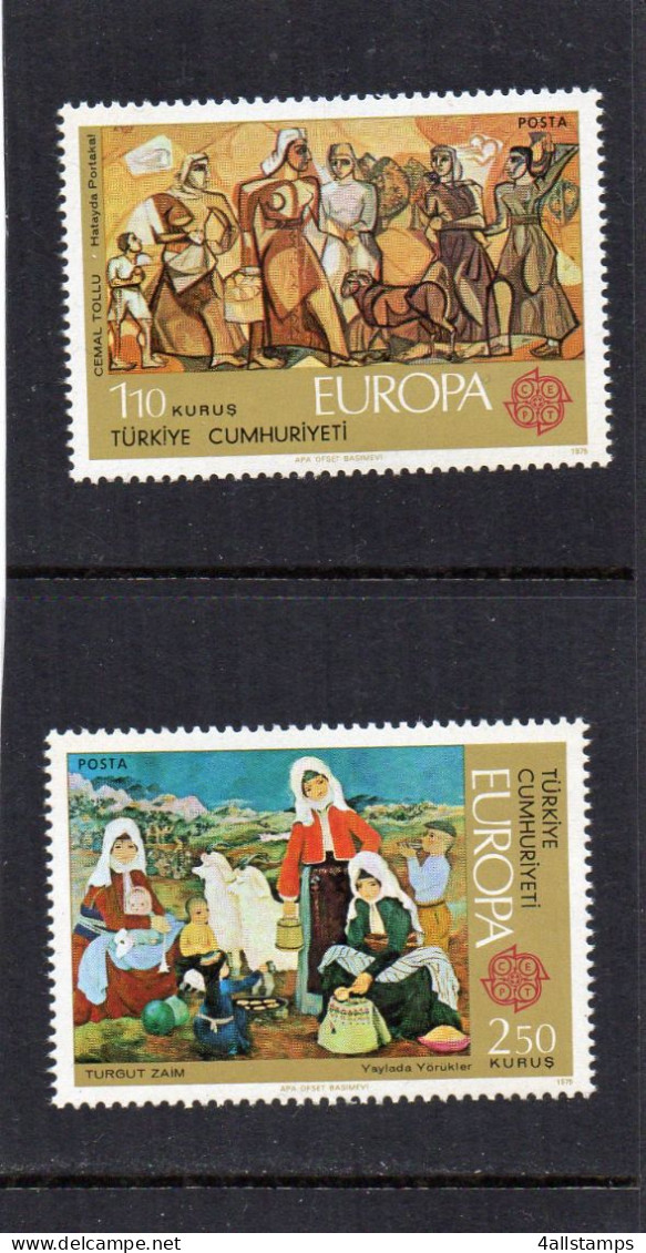 1975 Türkei Mi N° 2355/2356 : ** MNH, Postfris, Postfrisch , Neuf Sans Charniere - 1975