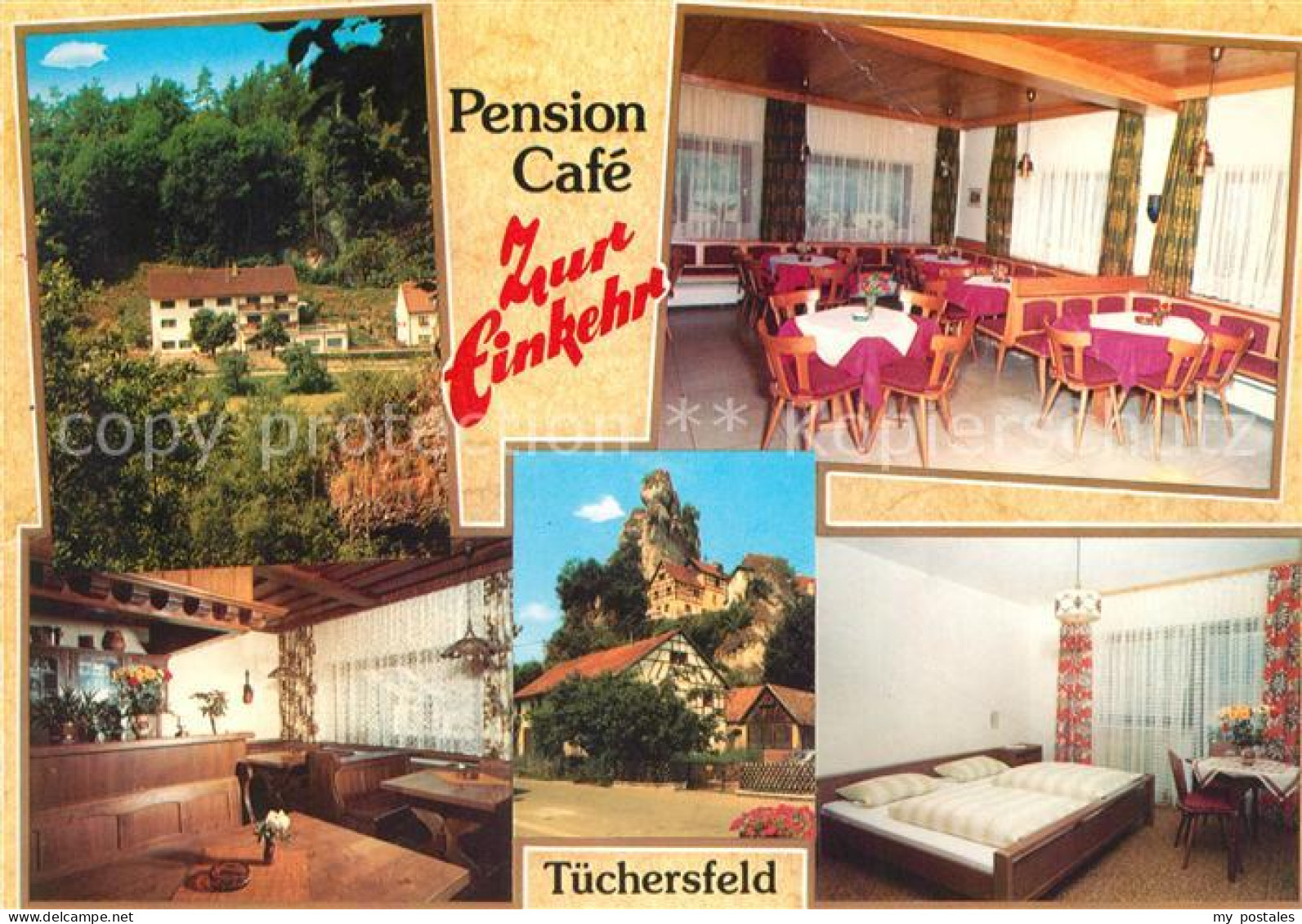 73160950 Tuechersfeld Pension Cafe Zur Einkehr Gaststube Gaestezimmer Tuechersfe - Pottenstein