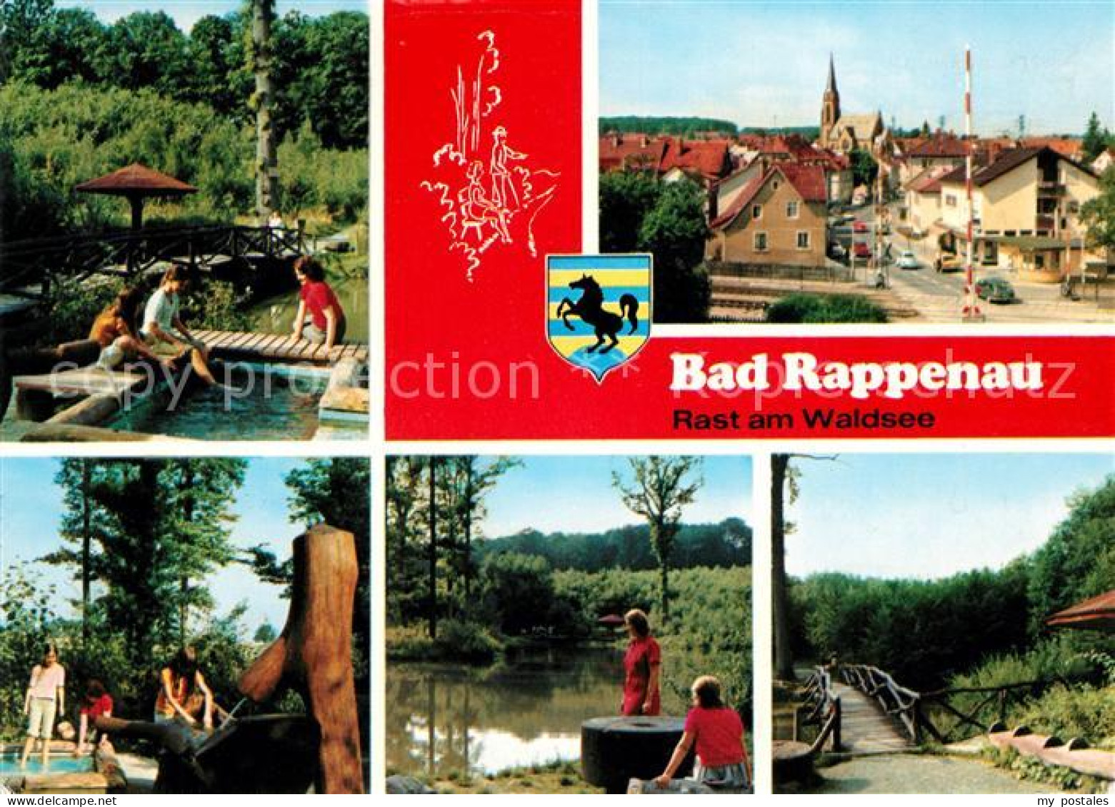 73160901 Bad Rappenau Waldseepartien Ortsmotiv Bad Rappenau - Bad Rappenau