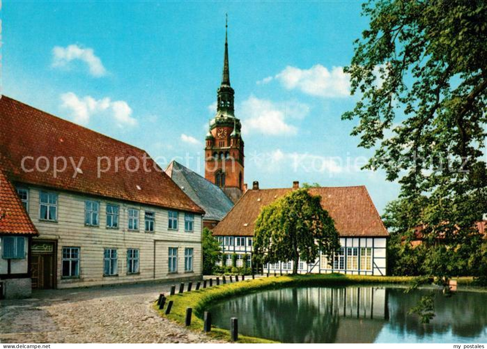 73160875 Itzehoe Klosterhof Mit St Laurentis Kirche Itzehoe - Itzehoe