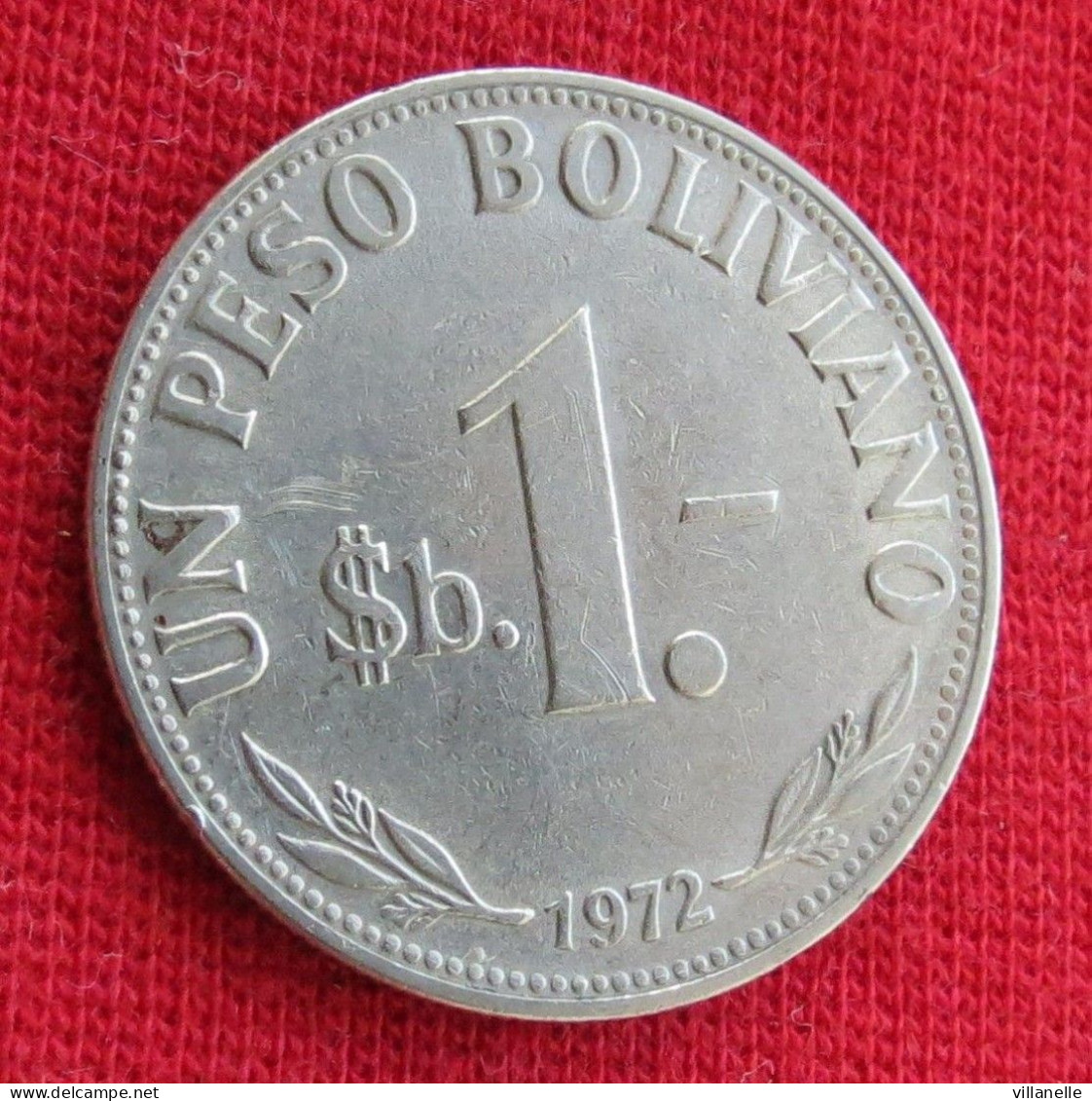 Bolivia 1 Peso Boliviano 1972 KM# 192 Lt 87 *VT Bolivie - Bolivia