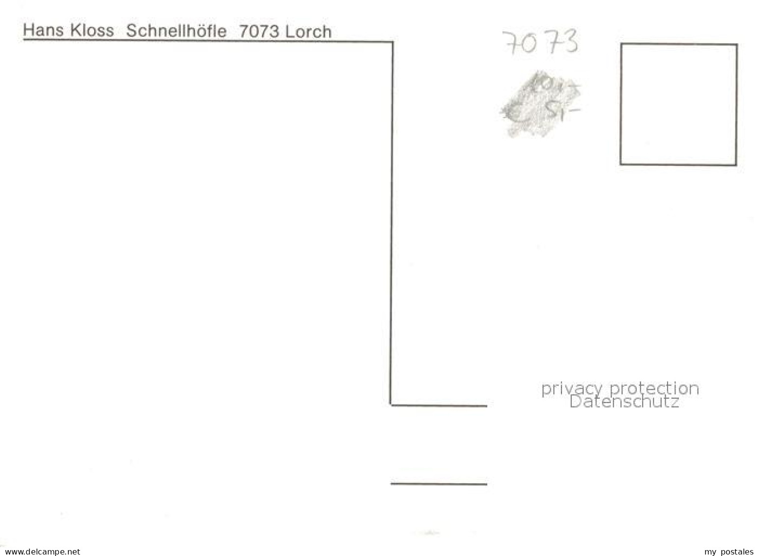 73160717 Lorch Wuerttemberg Rathaus Kuenstlerkarte  Lorch Wuerttemberg - Lorch