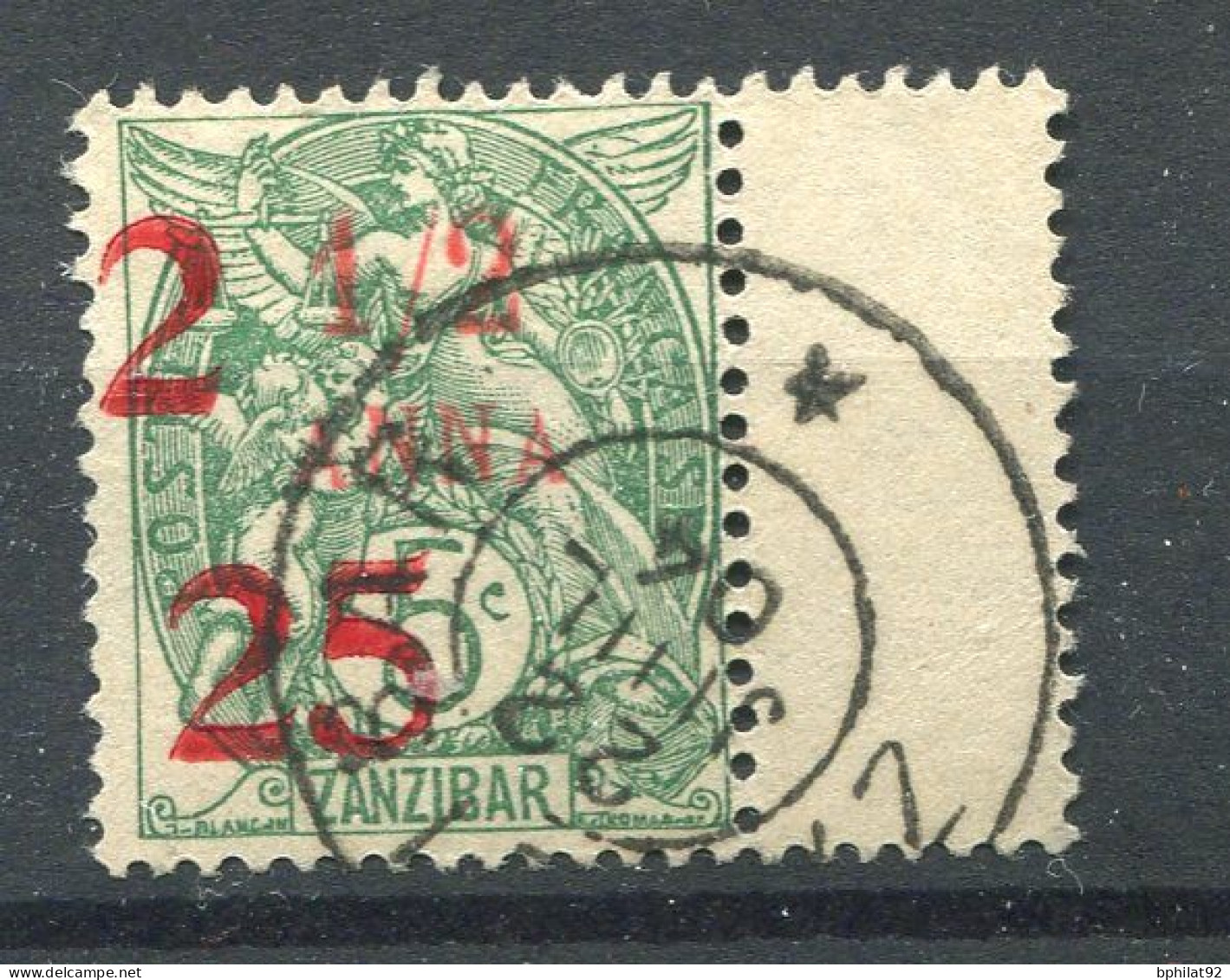 !!! ZANZIBAR, N°63 OBLITERE - Used Stamps