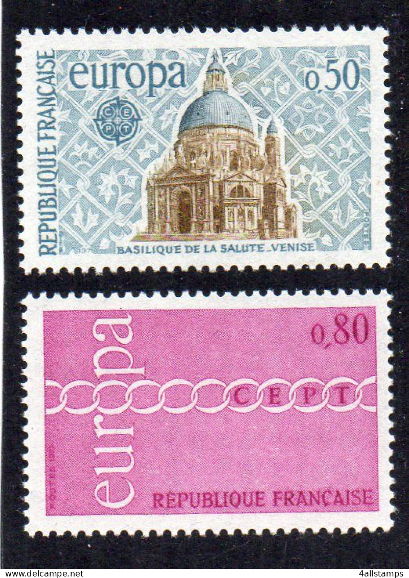1971 Frankrijk Mi N° 1748/17949  : ** MNH, Postfris, Postfrisch , Neuf Sans Charniere - 1971