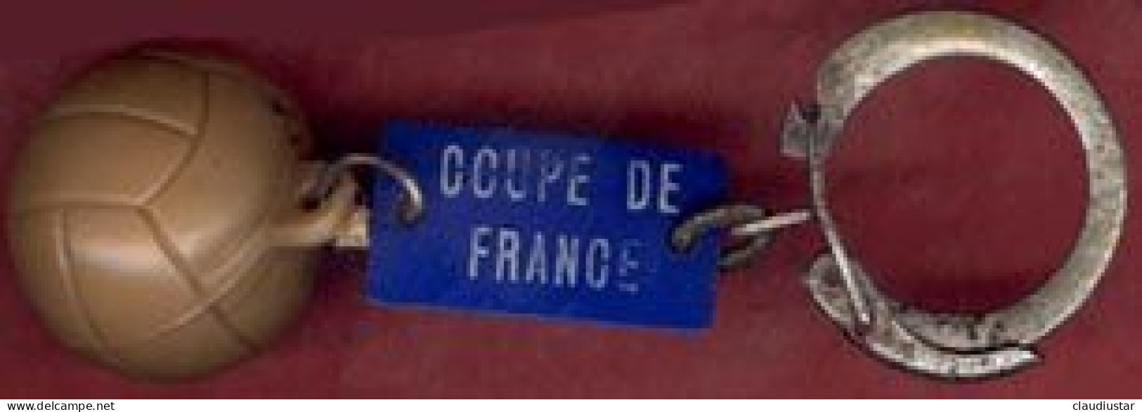 ** LOT  PORTE - CLEFS  COUPE  De  FRANCE  1966 - 67  +  2  BALLONS  De  FOOT ** - Altri & Non Classificati