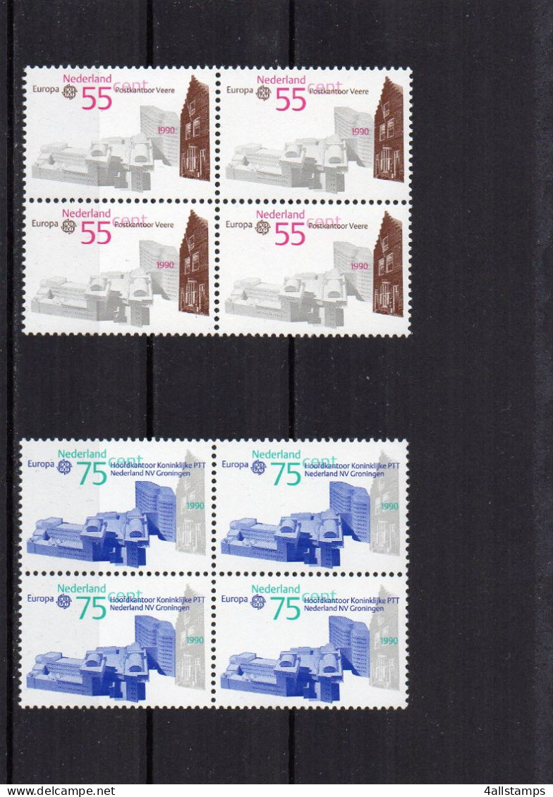 1990 Nederland MI N° 1386/1387 : ** MNH, Postfris, Postfrisch , Neuf Sans Charniere - 1990