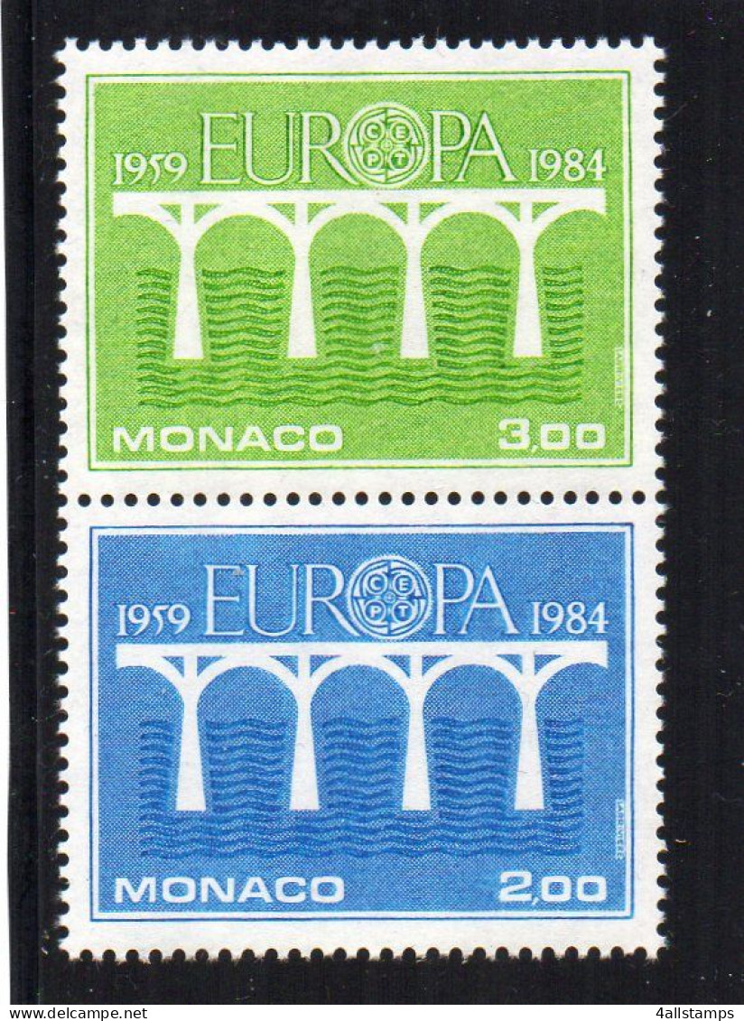 1984 Monaco MI N° 1622/1623  : ** MNH, Postfris, Postfrisch , Neuf Sans Charniere - 1984