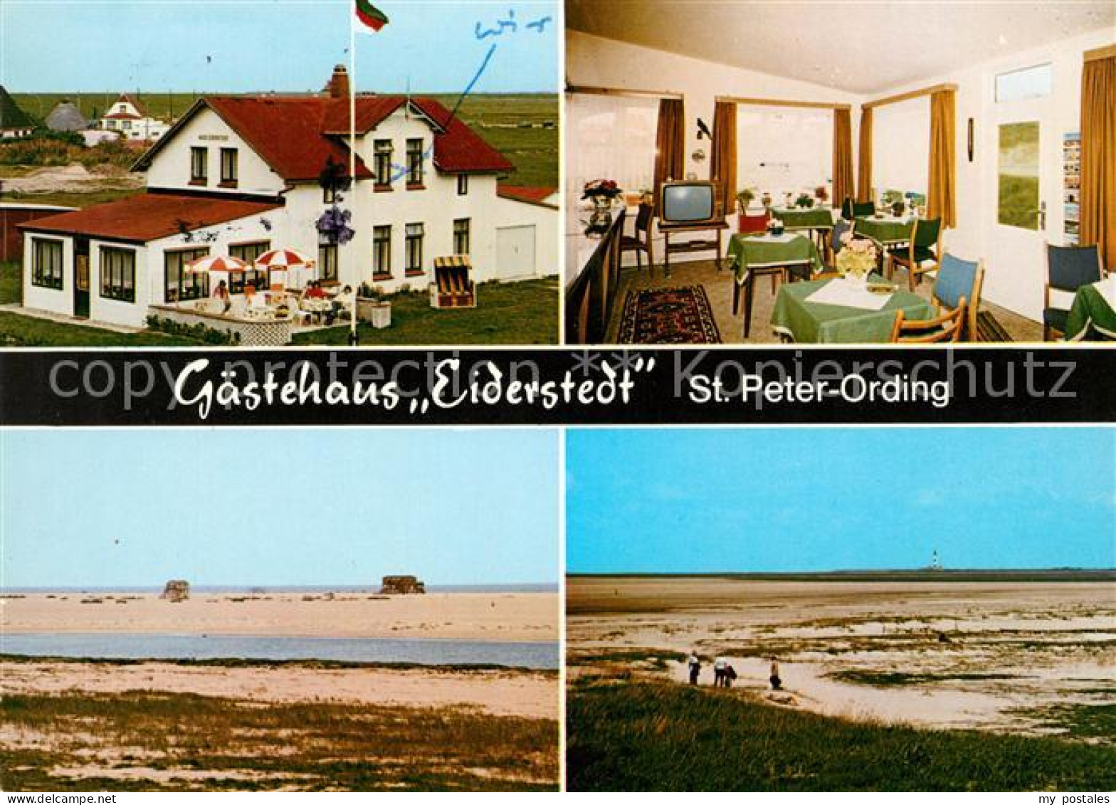 73160325 Peter-Ording St Gaestehaus Eiderstedt Strand Peter-Ording St - St. Peter-Ording