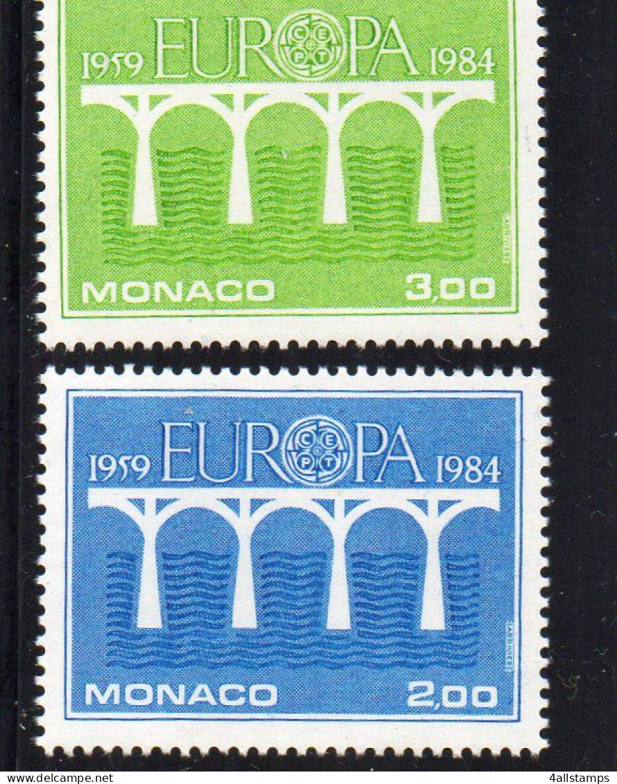 1984 Monaco MI N° 1622/1623  : ** MNH, Postfris, Postfrisch , Neuf Sans Charniere - 1984