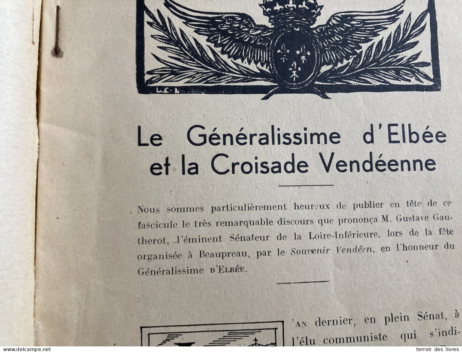 Revue Du Bas-Poitou 1935 4 BEAUVOIR SUR MER Chateau De LE GIVRE - Poitou-Charentes