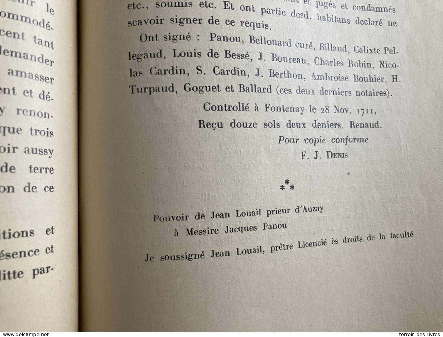 Revue Du Bas-Poitou 1935 4 BEAUVOIR SUR MER Chateau De LE GIVRE - Poitou-Charentes