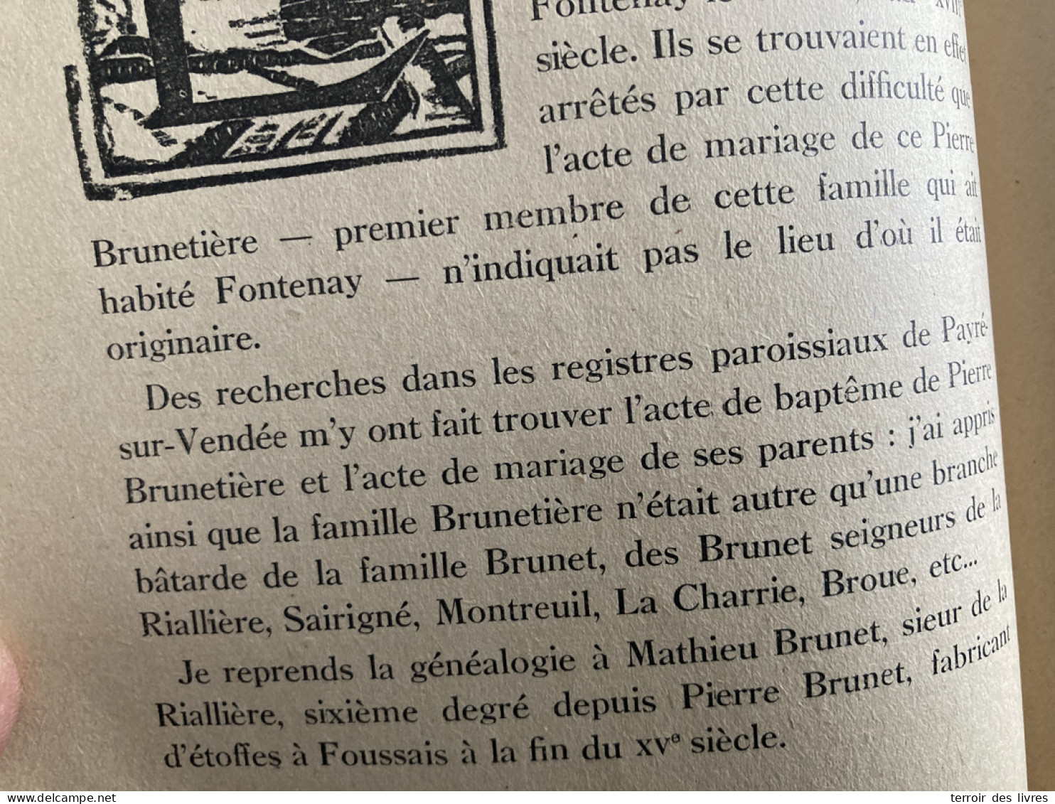 Revue Du Bas-Poitou 1947 2 FONTENAY LE COMTE GATINE DES DEUX SEVRES - Poitou-Charentes