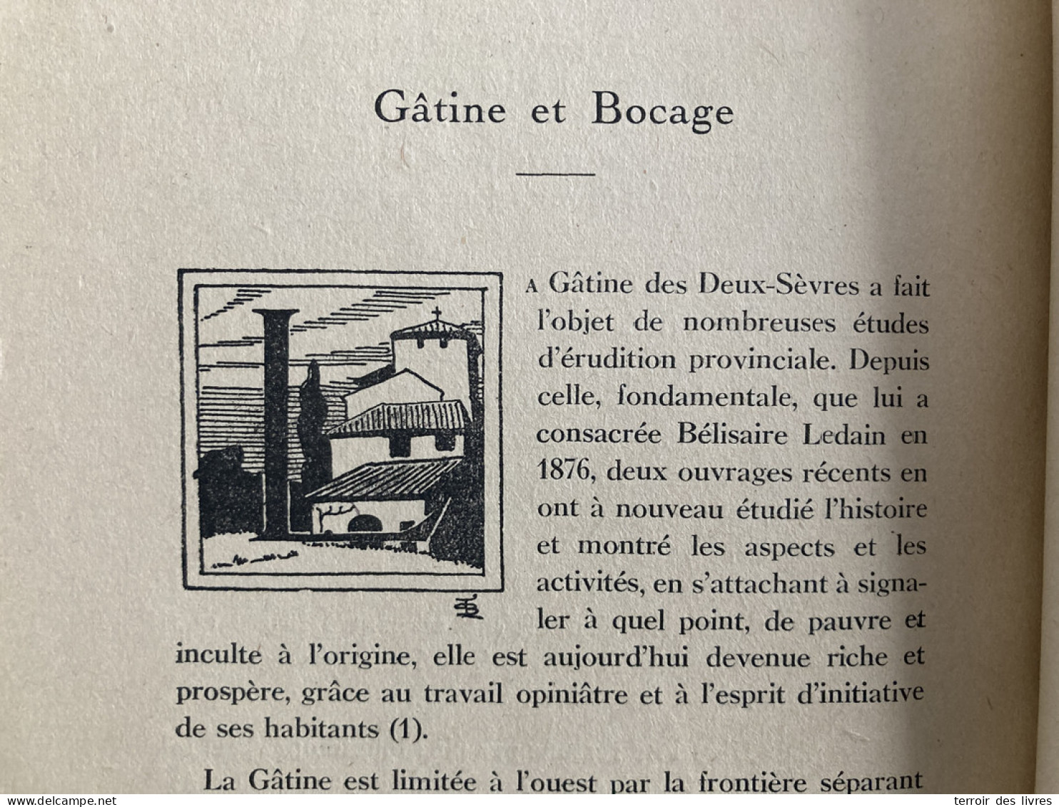 Revue du Bas-Poitou 1947 2 FONTENAY LE COMTE GATINE DES DEUX SEVRES