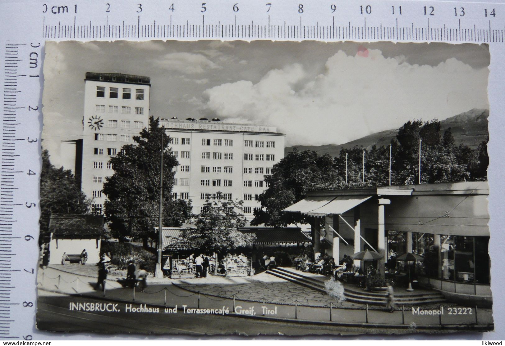 Innsbruck, Hochhaus Und Terrassencafè Greif, Tirol - Innsbruck