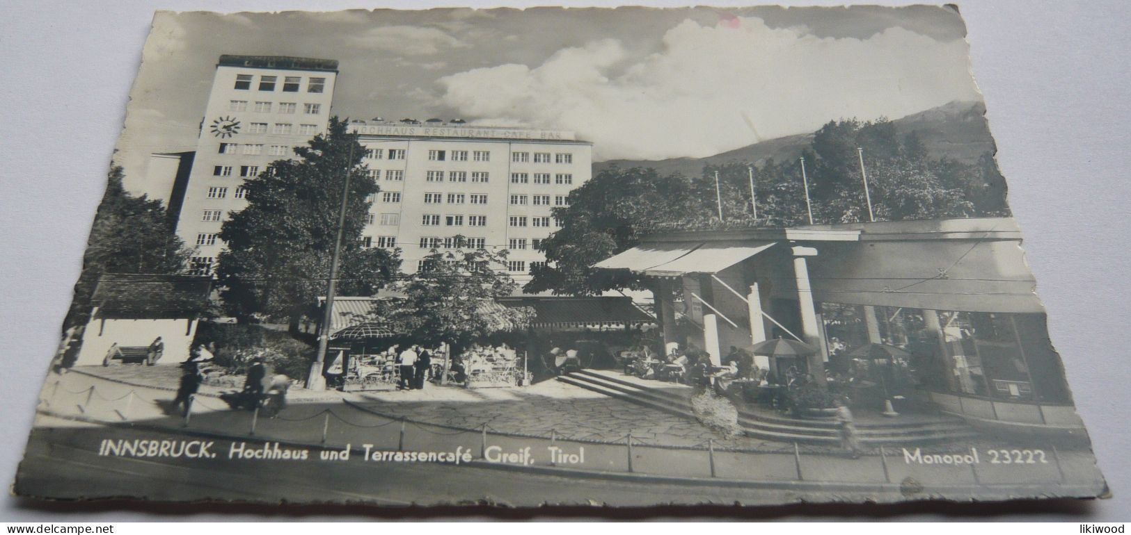 Innsbruck, Hochhaus Und Terrassencafè Greif, Tirol - Innsbruck