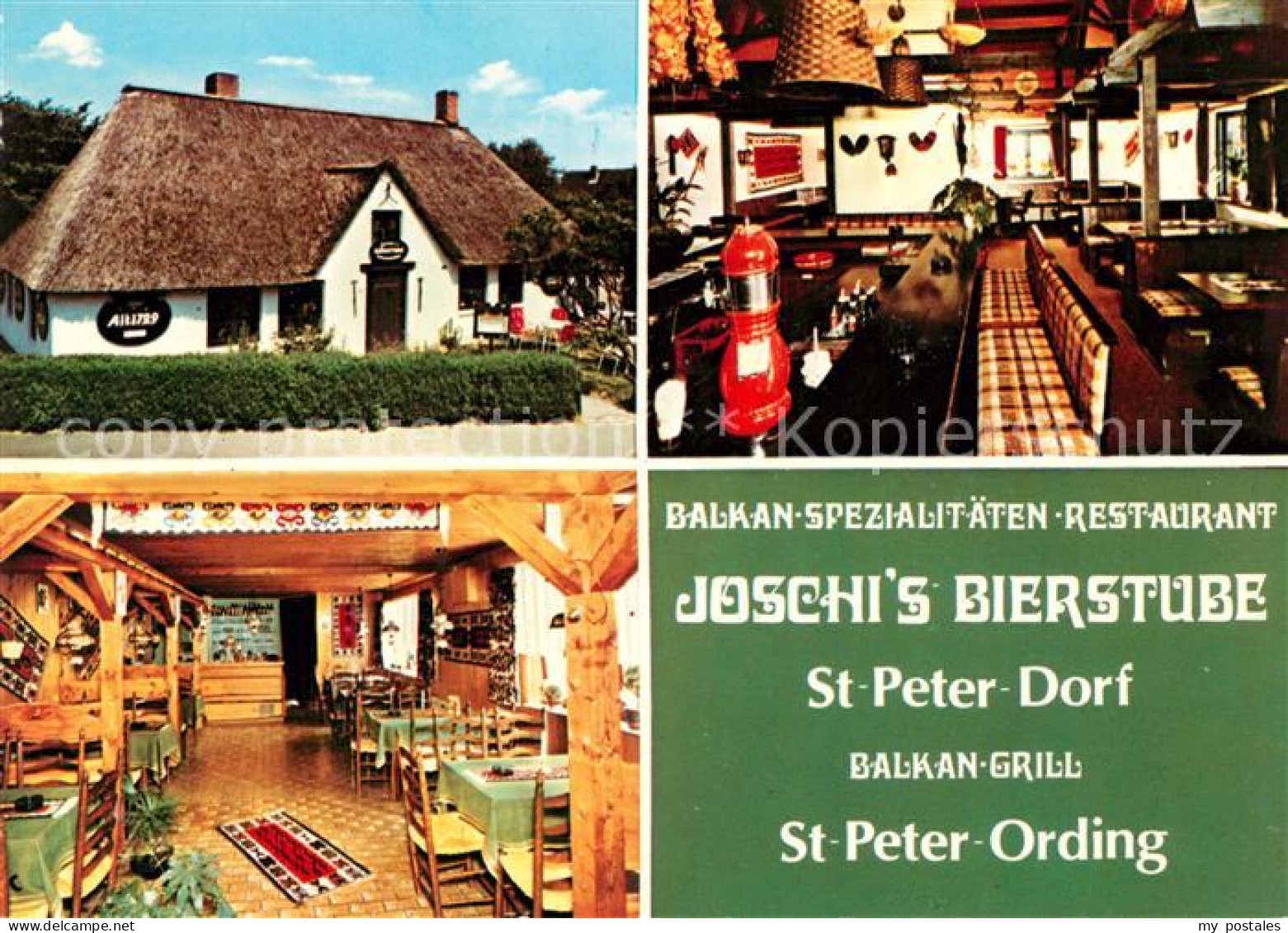 73159975 Peter-Ording St Joschis Bierstube Friesenhaus Peter-Ording St - St. Peter-Ording