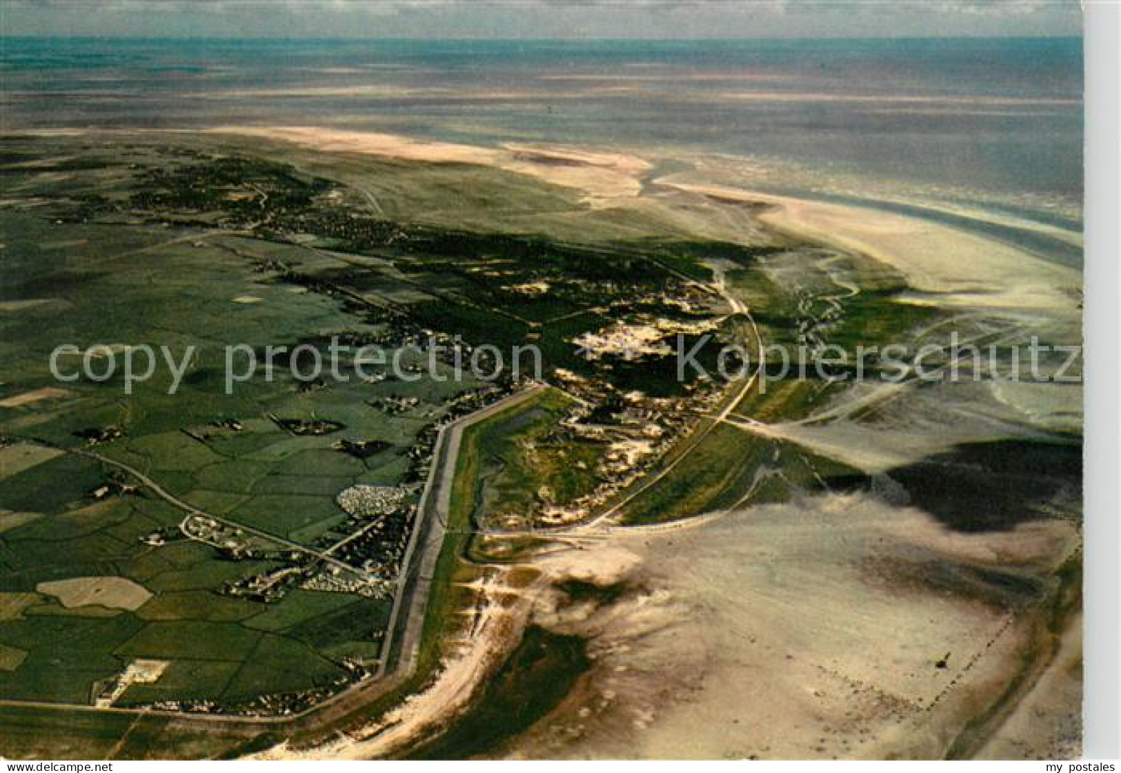 73159952 Peter-Ording St Fliegeraufnahme Broesum - St. Peter-Ording