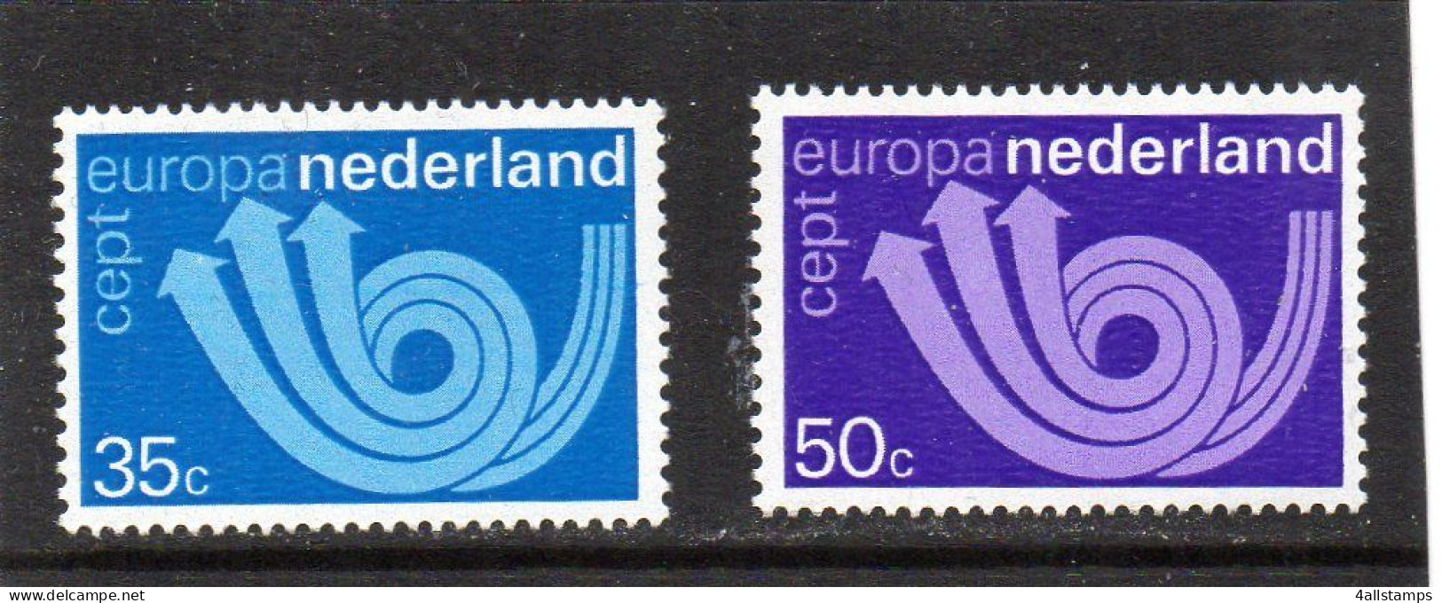 1973 Nederland MI N° 1011/1012 : ** MNH, Postfris, Postfrisch , Neuf Sans Charniere - 1973