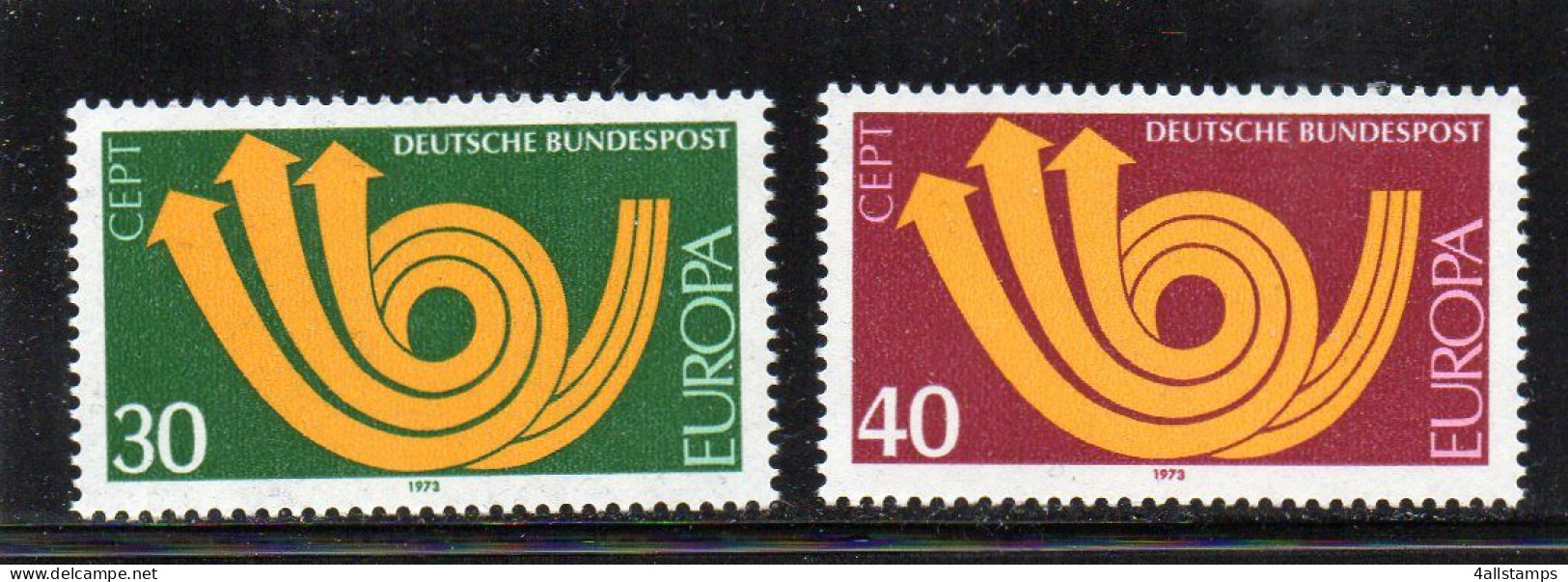 1973 B.R.D. MI N° 768/769 : ** MNH, Postfris, Postfrisch , Neuf Sans Charniere - 1973