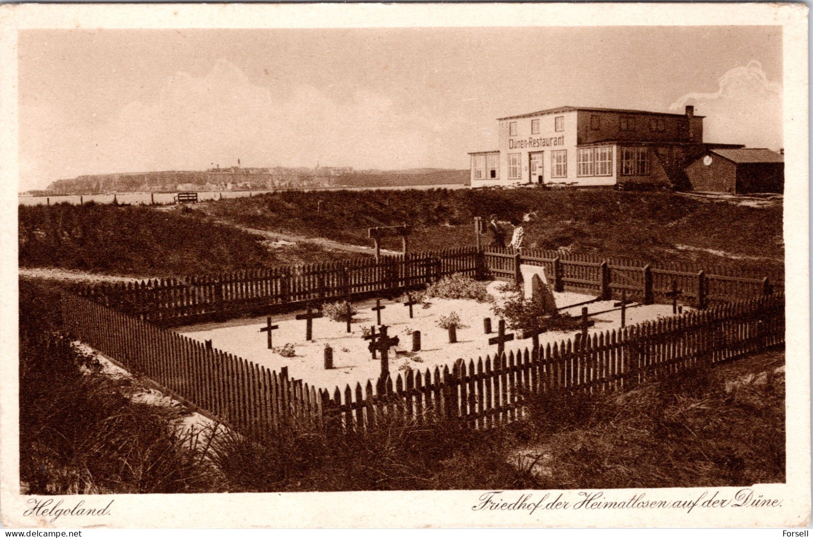 Helgoland , Friedhof Der Heimatlosen Auf Der Düne (Ungebraucht) - Helgoland