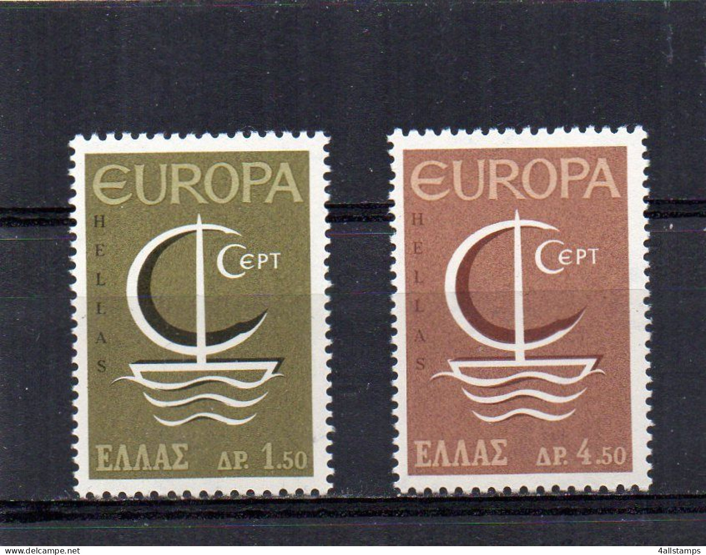 1966 Griekenland Mi N° 919/920   : ** MNH, Postfris, Postfrisch , Neuf Sans Charniere - 1966