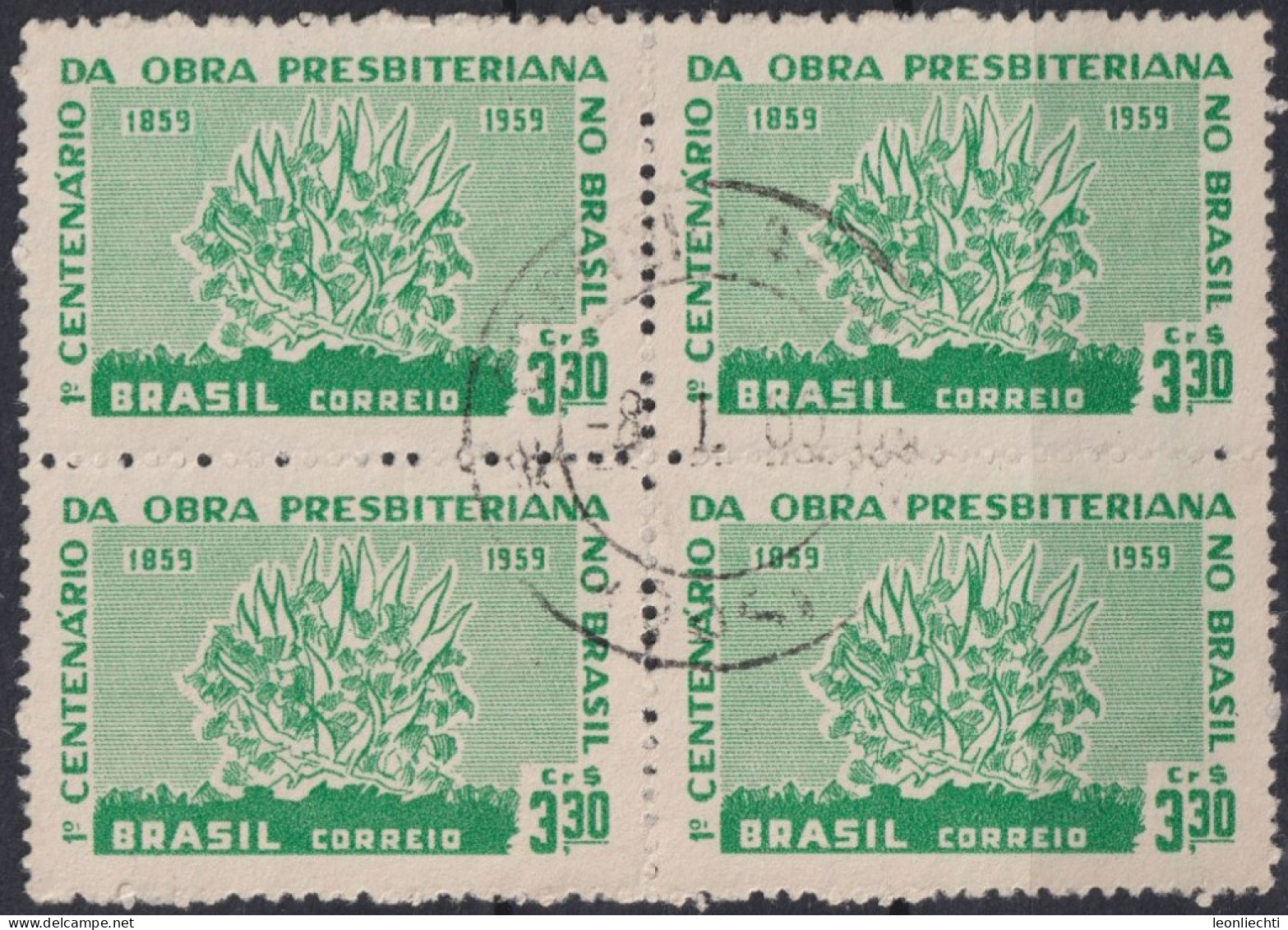 1959 Brasilien ° Mi:BR 970, Sn:BR 902, Yt:BR 687, Burning Bush, Brennender Busch - Gebruikt