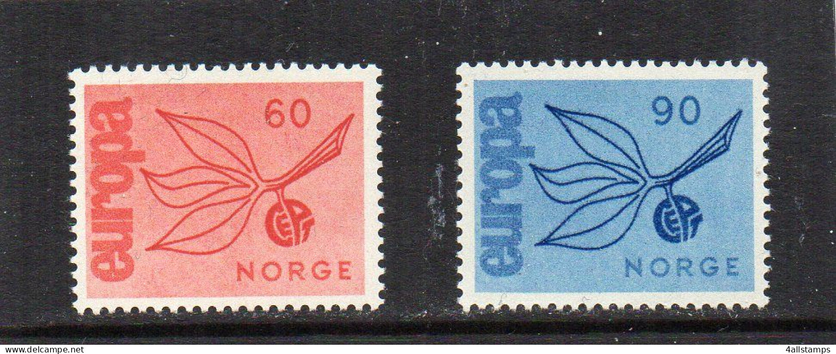 1965 Noorwegen Mi N° 532/533 : ** MNH, Postfris, Postfrisch , Neuf Sans Charniere - 1965