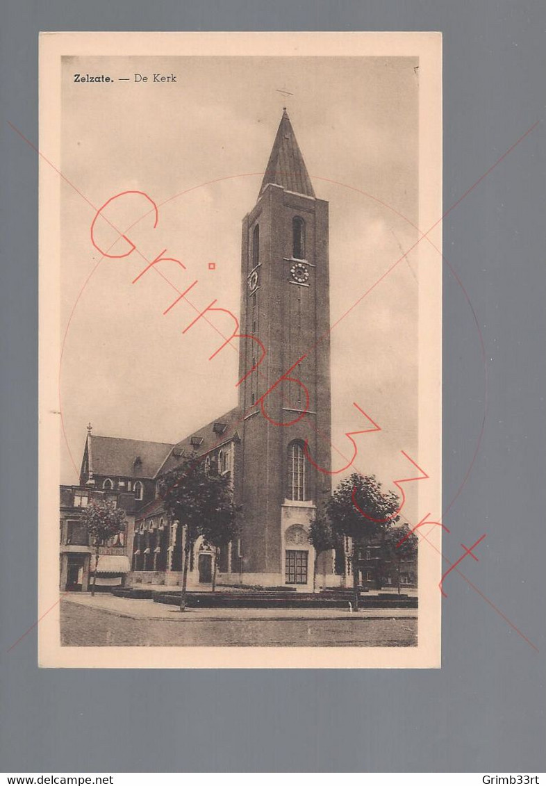 Zelzate - De Kerk - Postkaart - Zelzate