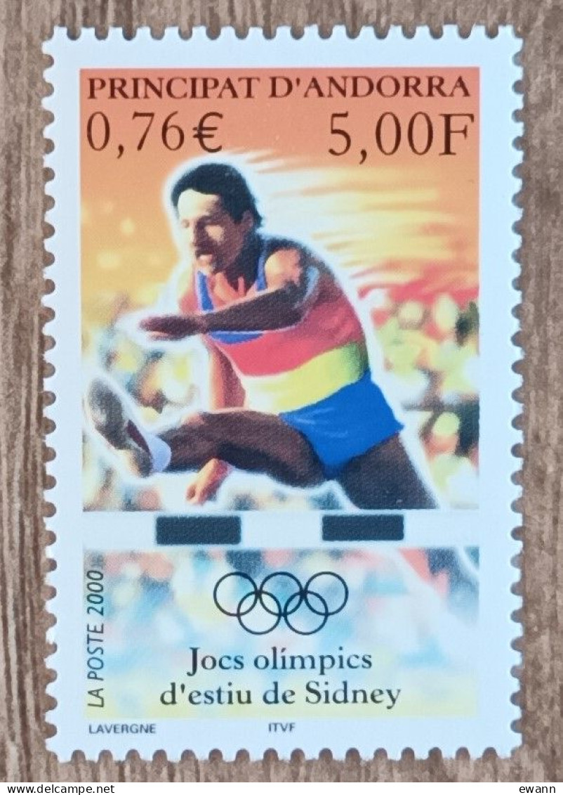 Andorre - YT N°534 - Jeux Olympiques De Sydney - 2000 - Neuf - Unused Stamps